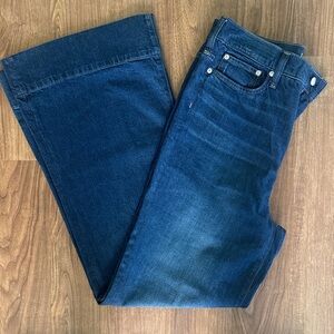 J. Crew Indigo Denim Trousers